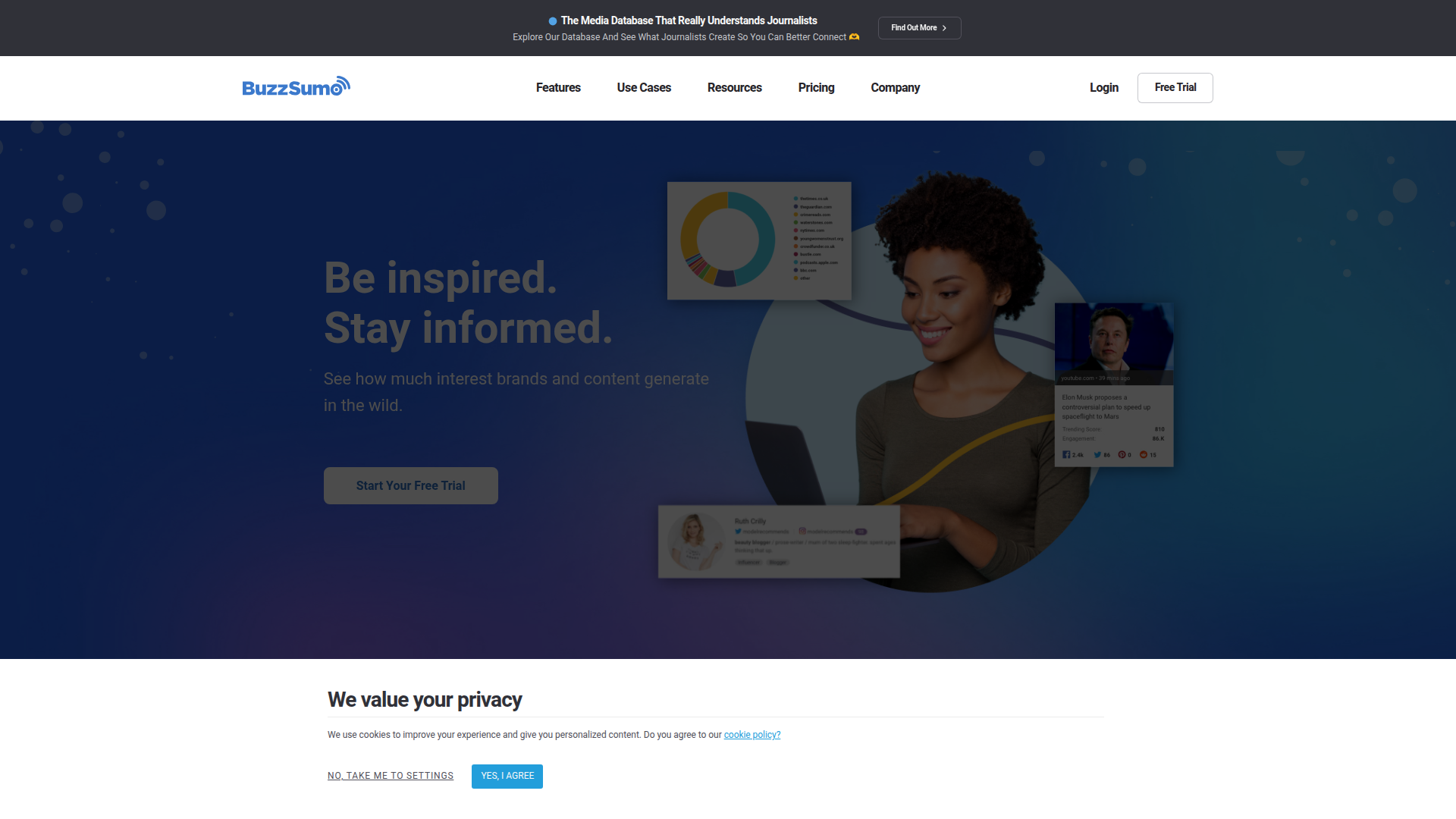 BuzzSumo screenshot