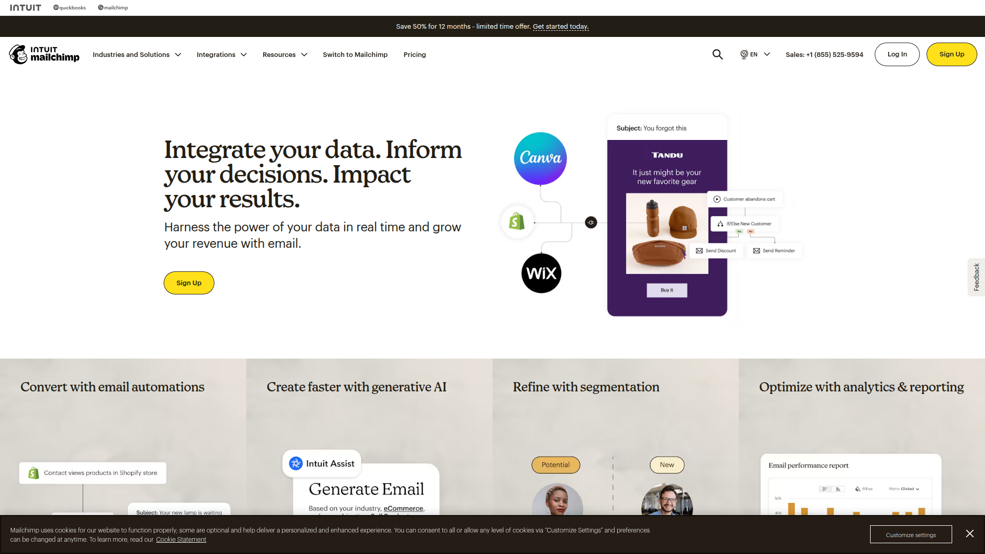 Mailchimp screenshot