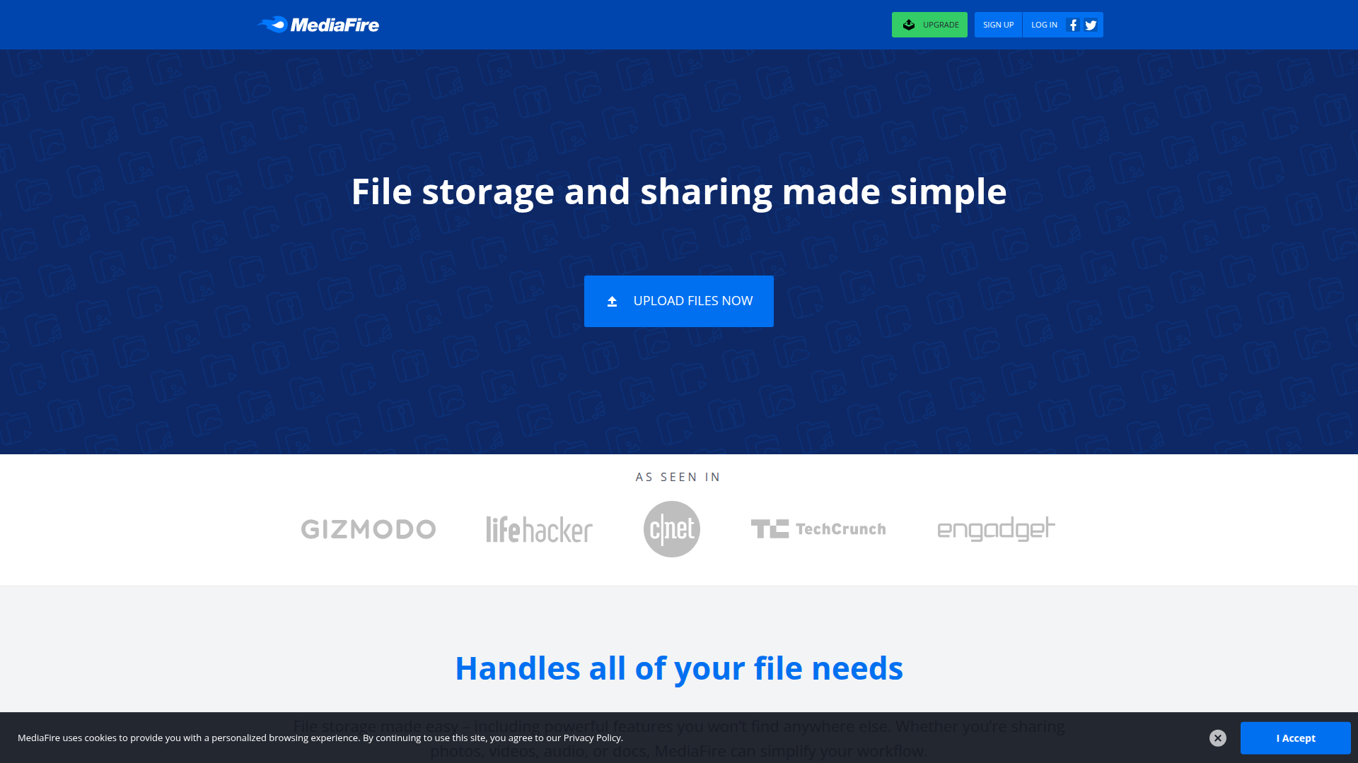 MediaFire screenshot