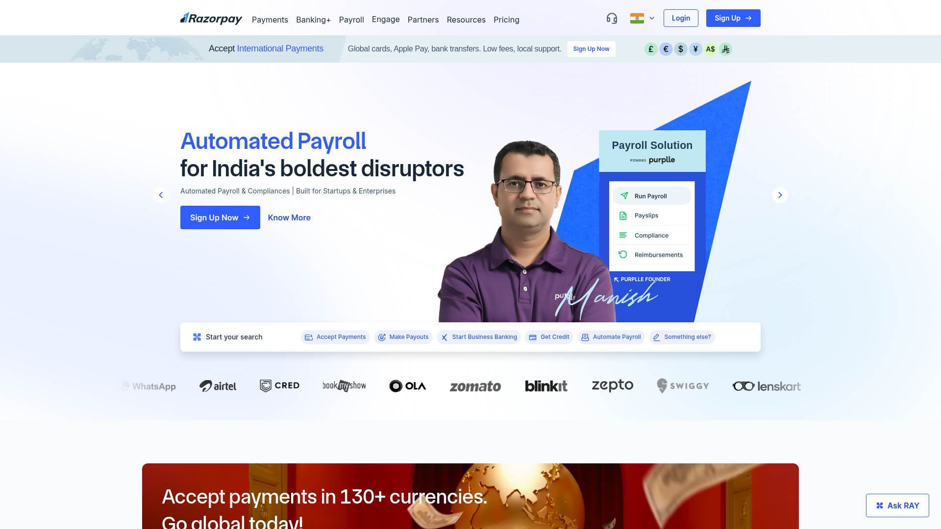Razorpay screenshot