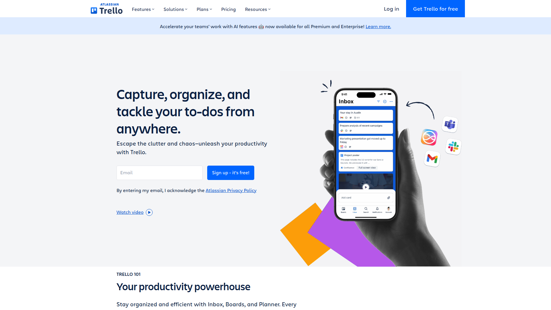 Trello screenshot