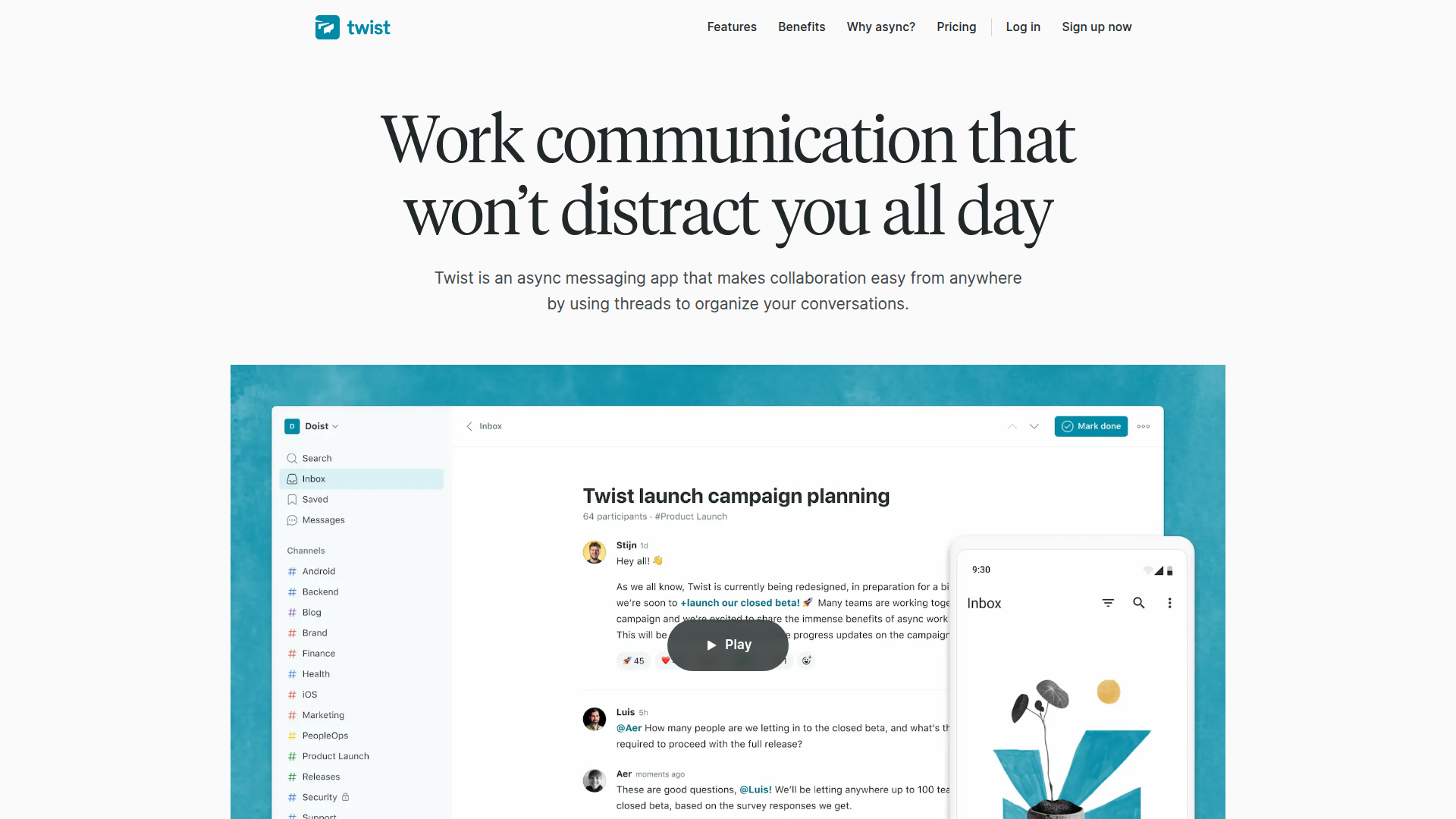 Twist screenshot