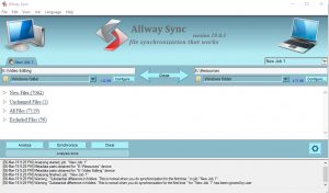 sync folders windows 10 cmd
