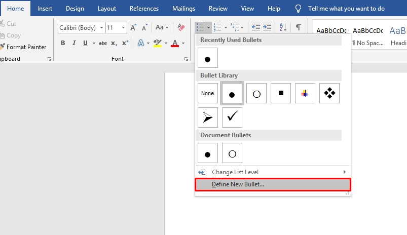 Lip Bullet Points For Word Document Ascseio