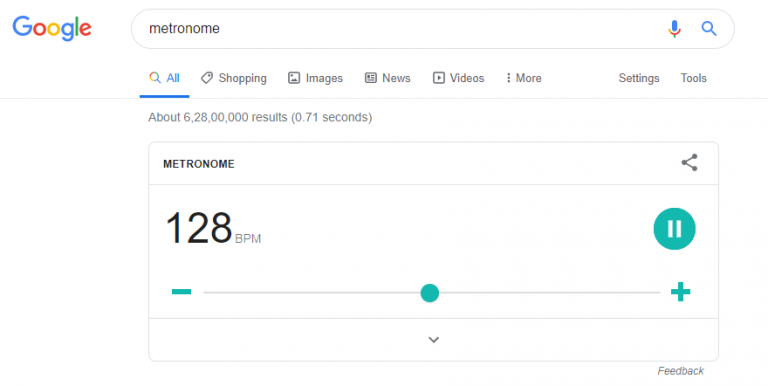 google metronome