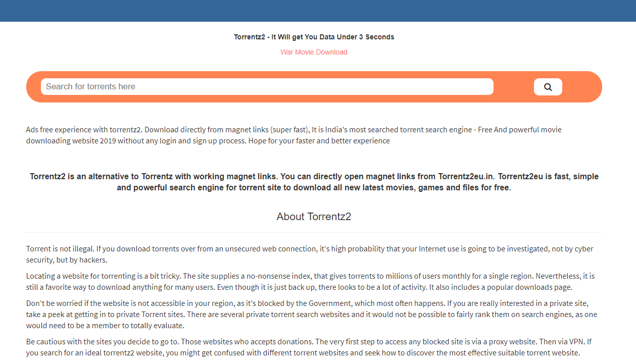 u torrentz2 search engine